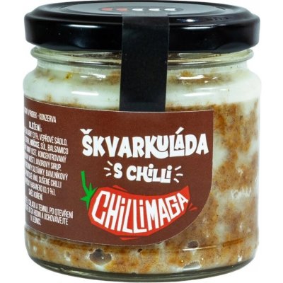 ChilliMaga: Škvarkuláda luxusní škvarková pomazánka s chilli 190g – Zboží Dáma