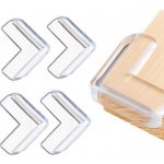 KIK KX7910 silikonová ochrana rohů čirá 1 ks – Zboží Mobilmania