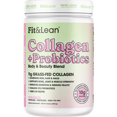 Fit & Lean Collagen Probiotics Unflavored 358 g – Hledejceny.cz