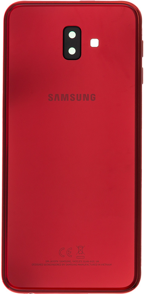 Kryt Samsung J610 Galaxy J6+ zadní červený