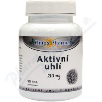 Uniospharma Aktivní uhlí 210 mg 90 tablet