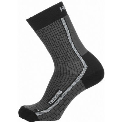 Husky ponožky Treking antracit/šedá – Zboží Mobilmania