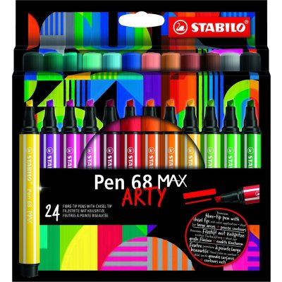 STABILO Pen 68 Max sada 24 barev Arty – Zboží Živě