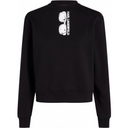 Karl Lagerfeld mikina FUN LOGO sweatshirt černá