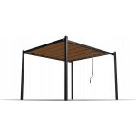 Pro-Tech shop TUN4016 3 x 3 m hnědá 62047 – Zboží Mobilmania