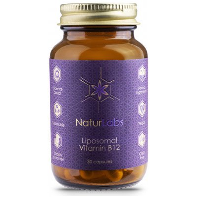 NaturLabs Vitamin B12 liposomální (30 kapslí)