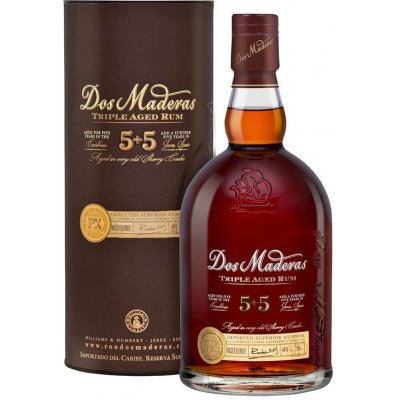 Dos Maderas 5+5 40%, 0,7 l (tuba) – Hledejceny.cz