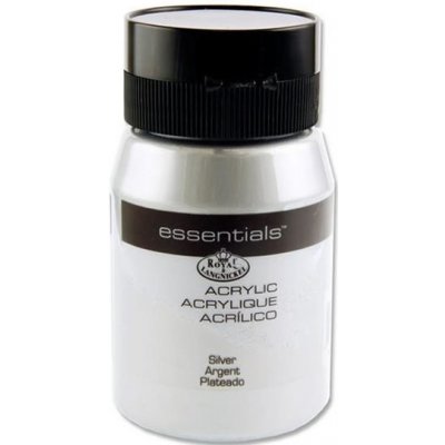 Royal & Langnickel Akrylová barva 500 ml Silver – Zboží Dáma