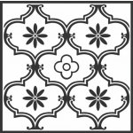 D-C-Home Classic 274-5052 30,5 cm x 30,5 cm ornament černý 1 m² – Hledejceny.cz