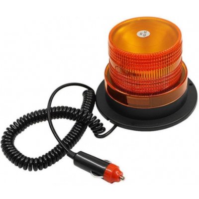 TruckLED Výstražný LED maják, 40 led, magnet, 12/24 V, R10 - oranžový, homologace ECE R65, ECE R10 – Zboží Mobilmania