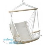 ST Leisure Equipment Křeslo CRAIG houpací přírodní bavlna Max. 150 kg 100x50 cm ST802161 – Zboží Dáma