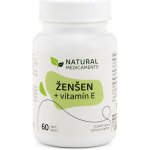 Natural Medicaments Ženšen+vitamín E 60 kapslí – Hledejceny.cz