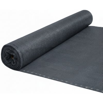 GTEX Stínící tkanina na plot rašlový úplet 100 %, 200 g/m², 100 cm × 25 m, antracit – Hledejceny.cz