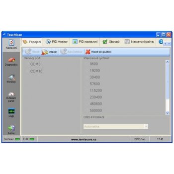 TouchScan ELM 327