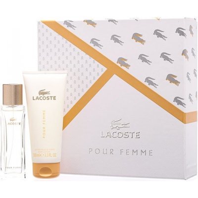 Lacoste pour Femme EDP 50 ml + tělové mléko Lacoste pour 50 ml dárková sada – Zboží Mobilmania