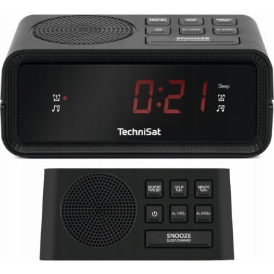 TechniSat Digiclock 2 černá V059P – Zboží Živě