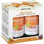 MOVit Energy Mega Detox Ostropestřec + Kurkumin forte 60 + 60 kapslí – Hledejceny.cz
