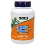 NOW Foods Kid Cal, Vápník, Hořčík a Vitamin D pro děti 100 pomerančových žvýkacích pastilek – Hledejceny.cz