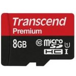 Transcend microSDHC 8 GB UHS-I TS8GUSDCU1 – Zboží Mobilmania