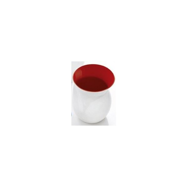 ASA SELECTION Váza BELLA M - porcelán, bílá uvnitř červená, P.13,5cm,  V.16cm (11740069) od 388 Kč - Heureka.cz