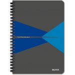 Leitz blok Office A5 linkovaný modrý 90 listů – Zboží Živě