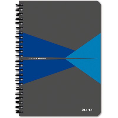 Leitz blok Office A5 linkovaný modrý 90 listů – Zboží Živě