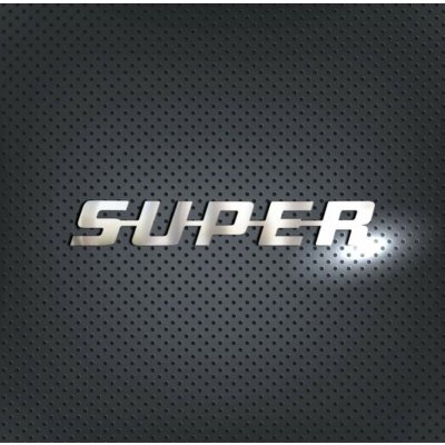 Nerezový nápis SUPER 49,5 x 7cm – Sleviste.cz