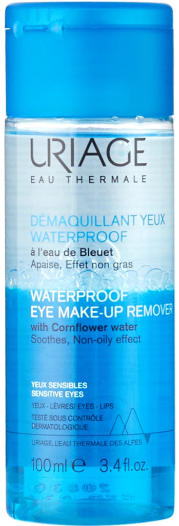 Uriage Hygiène odličovač voděodolného make-upu pro citlivé oči (Removes Make-up, Soothes, Non Oily) 100 ml