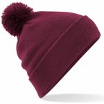 Beechfield Unisex čepice s bambulí B426 Burgundy – Hledejceny.cz