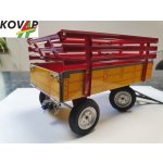 KOVAP Přívěs traktorový vysoké bočnice žlutý 0404 – Zboží Dáma