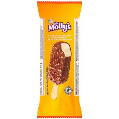 Ms Molly's Mražený krém s vanilkovou příchutí v mléčné čokoládě 120ml – Hledejceny.cz