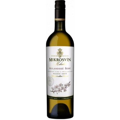 Mikrosvín Mikulov Rulandské Šedé Pozdní sběr 13% 0,75 l (holá láhev) – Hledejceny.cz