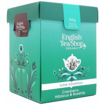 English Tea Shop Brusinka ibišek a šípek sypaný čaj 80 g
