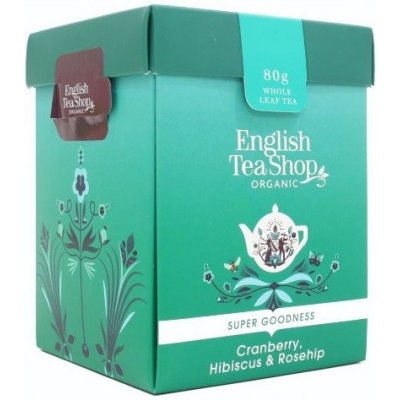 English Tea Shop Brusinka ibišek a šípek sypaný čaj 80 g – Zbozi.Blesk.cz