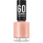 Rimmel 60 Seconds Super Shine lak na nehty odstín 112 Almost Apricot 8 ml – Zbozi.Blesk.cz