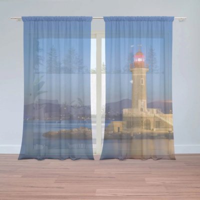 Záclony Noční maják: 2 ks - 150x250 cm - Sablio – Hledejceny.cz
