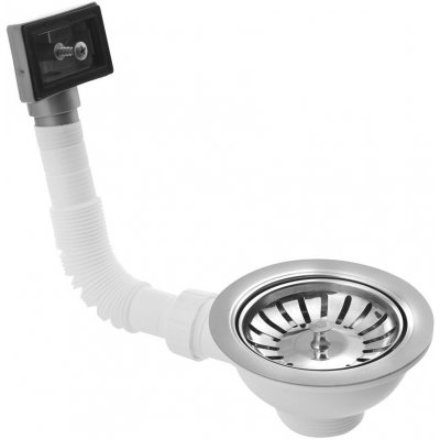 Dřezová nerez výpust 6/4", s přepadem – Zboží Dáma