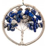 Přívěsek Strom života drátovaný Lapis Lazuli 5 cm – Hledejceny.cz