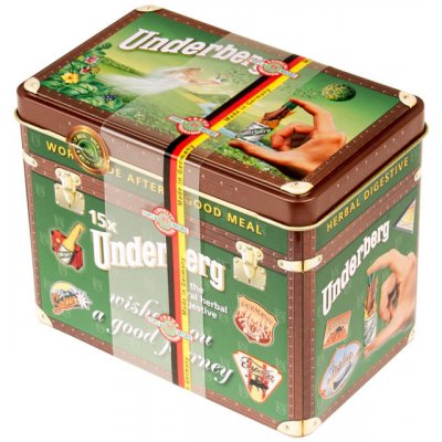 Underberg 44% 15 x 0,02 l (dárkové balení plechový box) – Zbozi.Blesk.cz