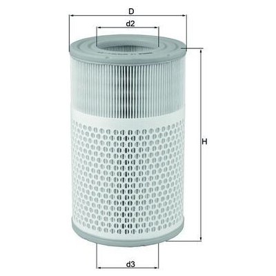 Vzduchový filtr MAHLE LX 2079 – Zboží Mobilmania