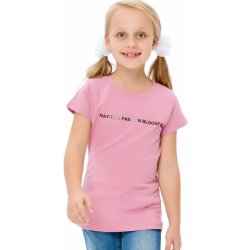 Winkiki dívčí tričko WJG 92593 starorůžová