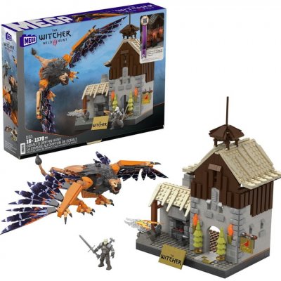 MEGA BLOKS Mega Zaklínač Geralt a hon na Gryfa – Hledejceny.cz