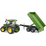 Bruder 2108 Traktor John Deere 5115 M s valníkem – Zboží Mobilmania