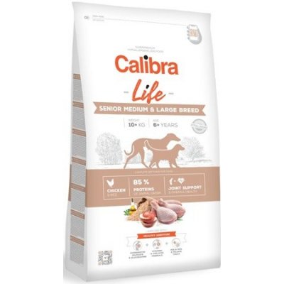 Calibra Dog Life Senior Medium & Large Chicken (kuřecí) Hmotnost (g/kg): 12kg