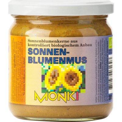 Monki Krém ze slunečnicových semen 330 g Bio MONKI – Zboží Mobilmania