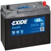 Exide Excell 12V 45Ah 300A EB456