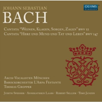 Bach, Johann Sebastian - Cantatas Bwv 12+147 CD – Hledejceny.cz