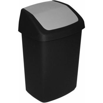 Curver SWING BIN 10L Odpadkový koš 24,6 x 19,8 x 37,3 cm černý 03984-Y09