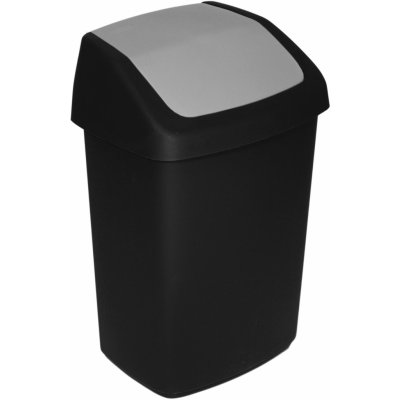 Curver SWING BIN 10L Odpadkový koš 24,6 x 19,8 x 37,3 cm černý 03984-Y09 – Sleviste.cz