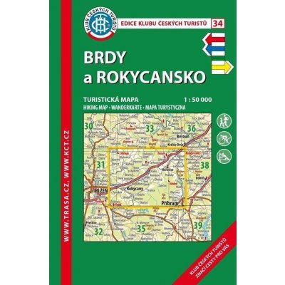 KČT 34 Brdy a Rokycansko 1:50 000 – Zbozi.Blesk.cz